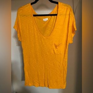 Aerie loose fit deep V neck